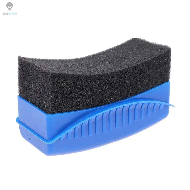 Car Wheel Polishing Sponge Brush-Yellow(without lid)