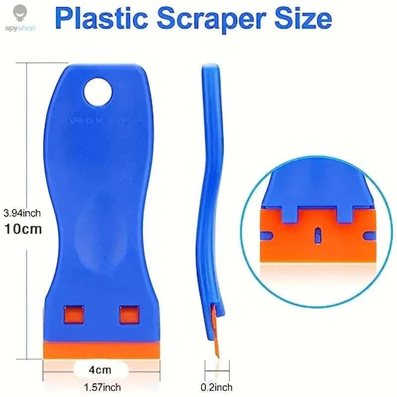 Car Window Glass Scraper-Ax1 Bx10pcs
