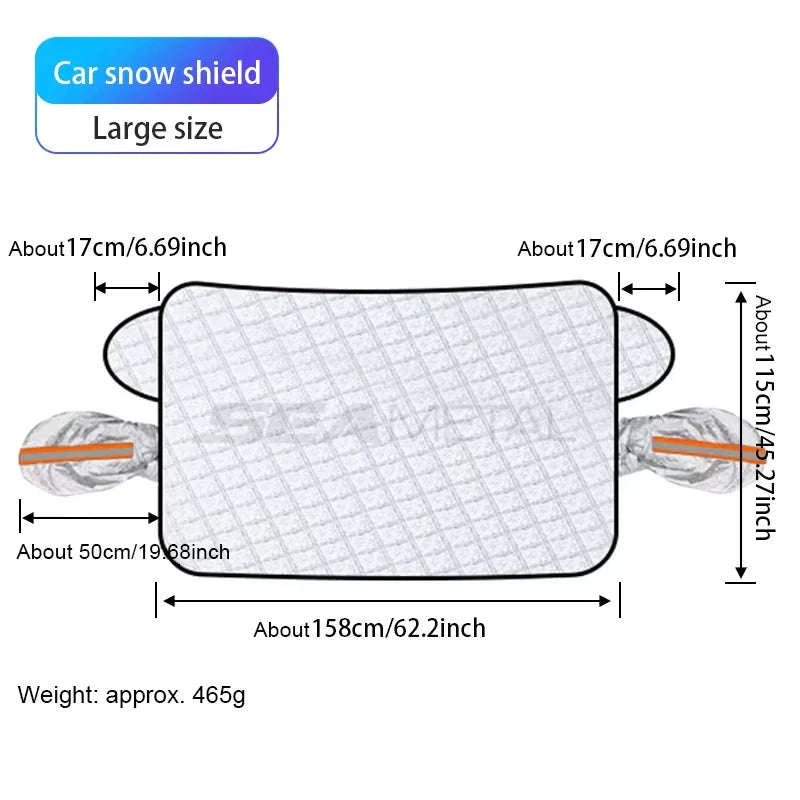 Car Windshield Snow Cover Waterproof Sun Shade-Small
