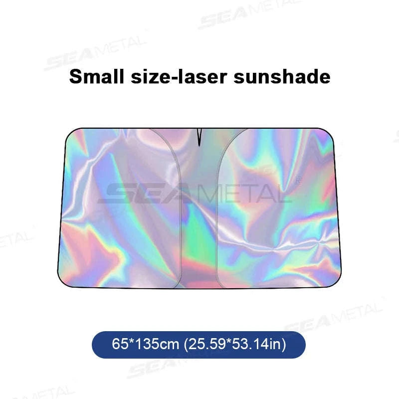 Car Windshield Sun Shade Front Window Sunshade-Size S