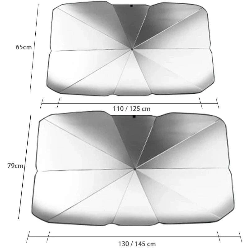 Car Windshield Sun Shade Umbrella-65X125cm