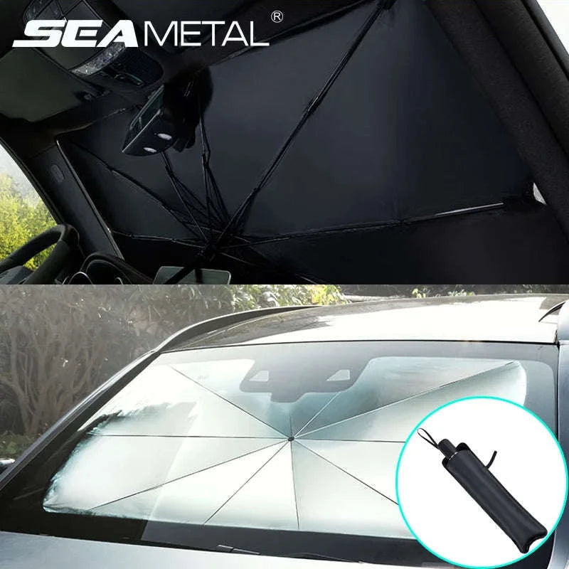 Car Windshield Sun Shade Umbrella-65X125cm