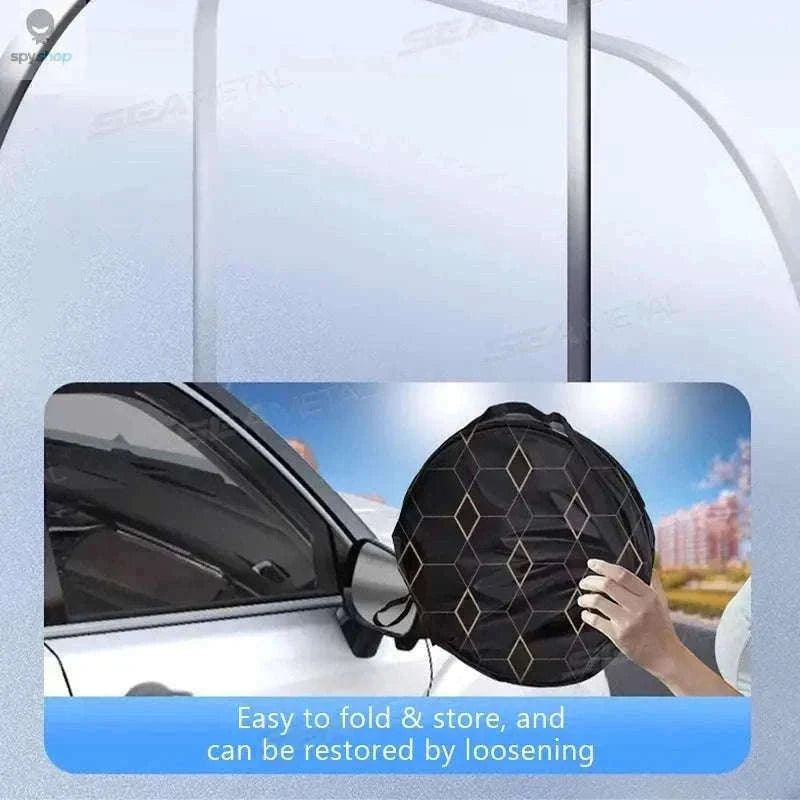 Car Windshield Sun Shade Umbrella for UV Protection and Heat Reduction-1 pc