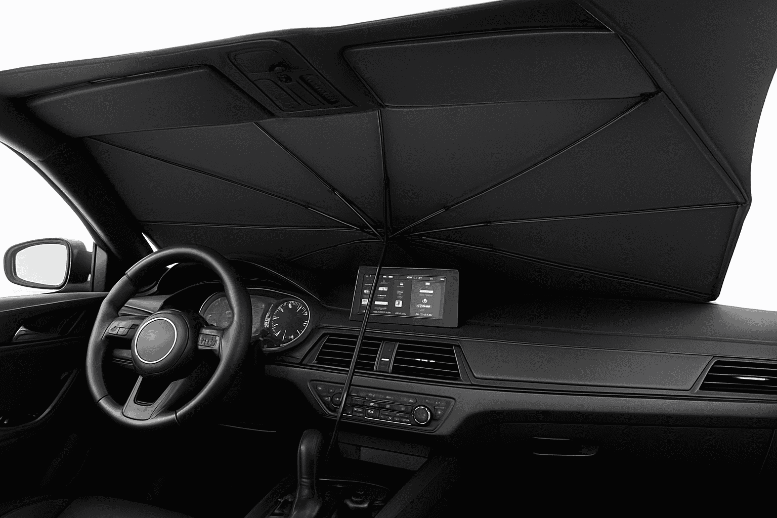 Car Windshield Sun Shade Umbrella UV Protection Heat Insulation-65X125cm