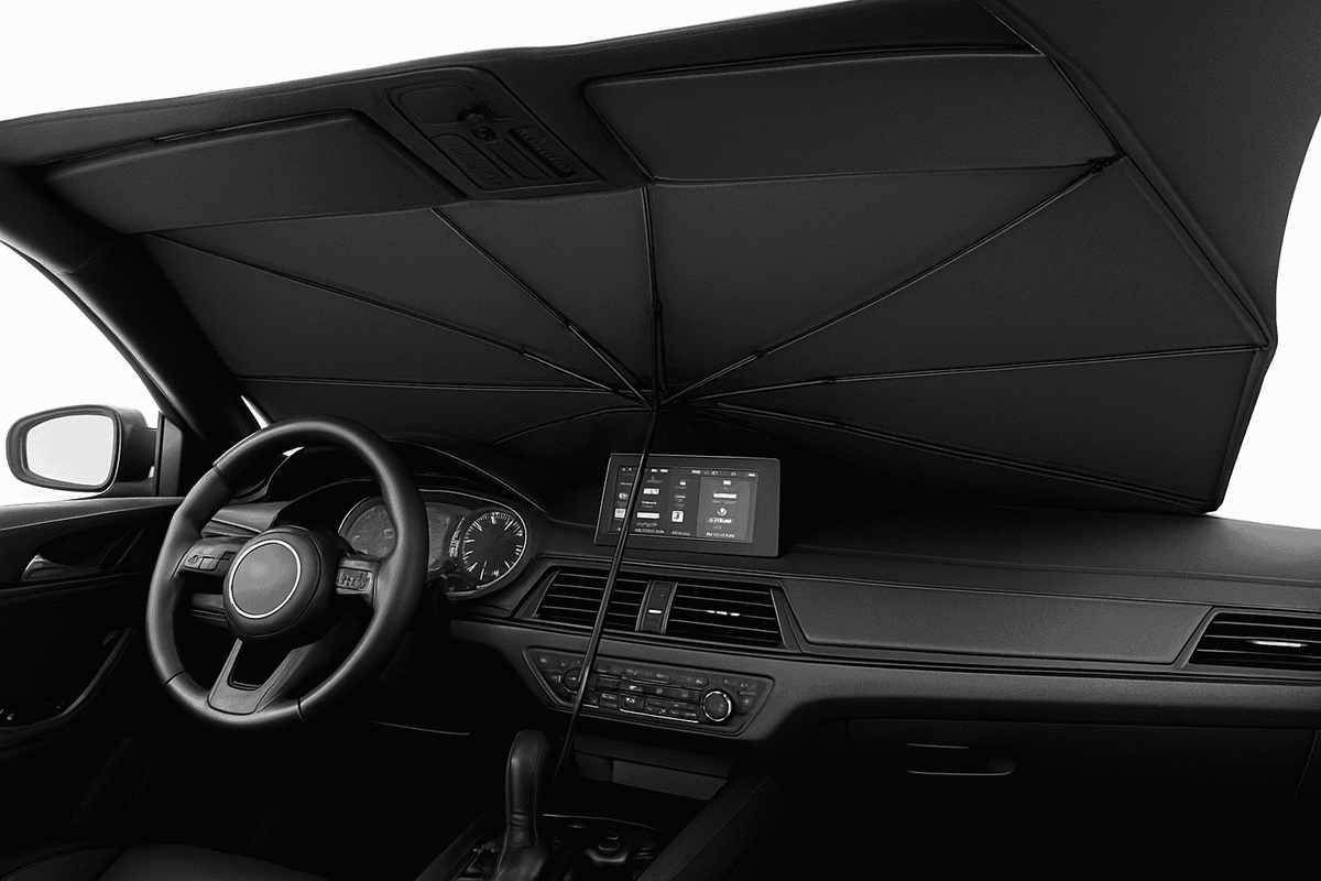 Car Windshield Sun Shade Umbrella UV Protection Heat Insulation-65X125cm