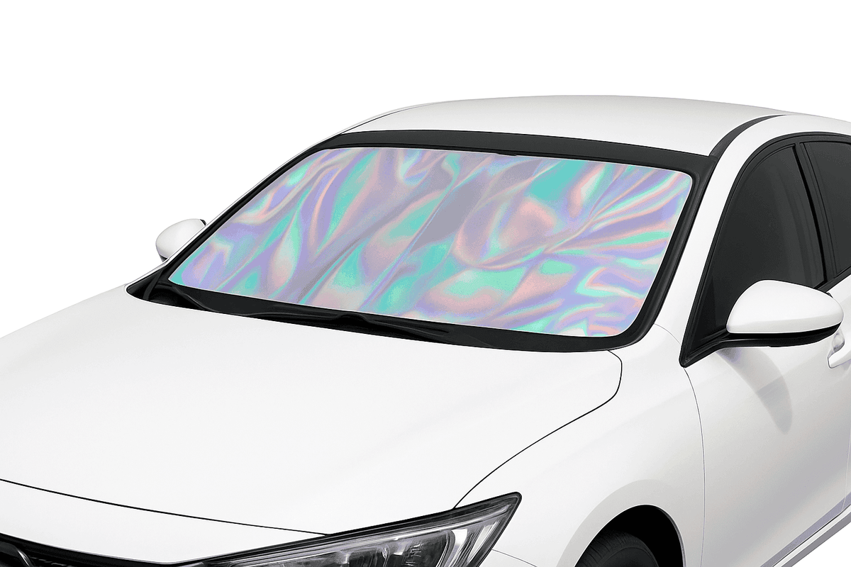 Car Windshield Sun Shade UV-Reflective Laser Layer-Size L
