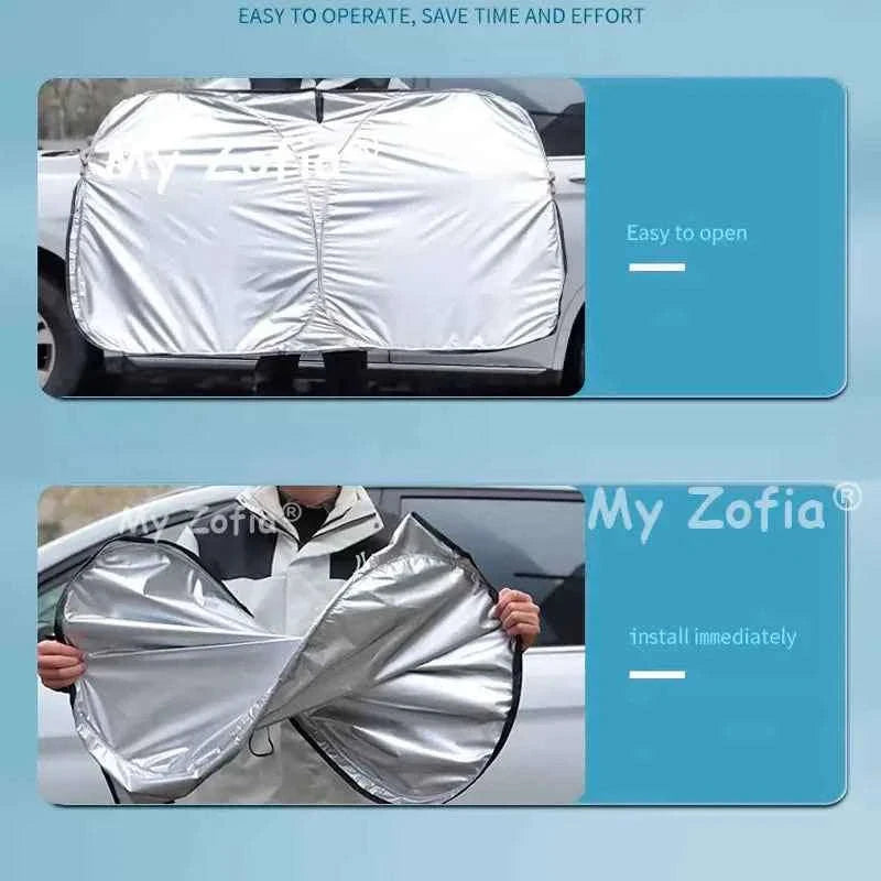Car Windshield Sunshade Cover for UV Protection-A