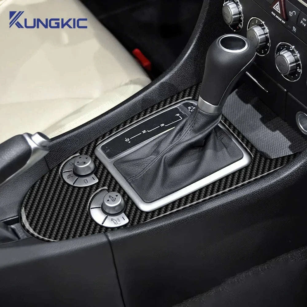 Carbon Fiber Gear Shift Trim Sticker for Mercedes Benz SLK R171-Germany