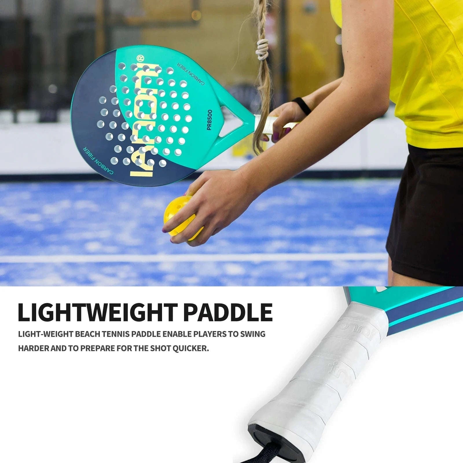 Carbon Fiber Padel Racket-Default Title