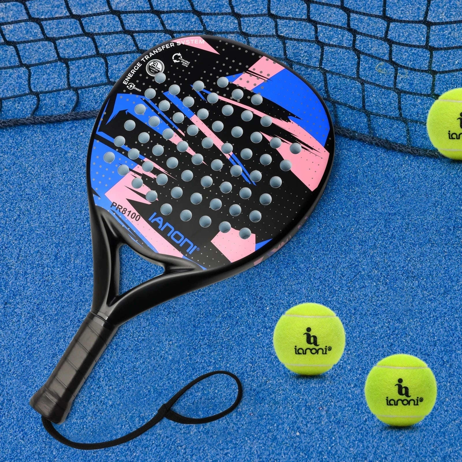 Carbon Fiber Padel Racket-PR8100 RED