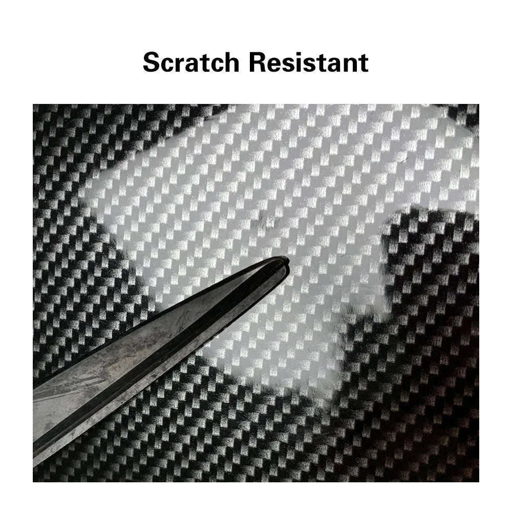 Carbon Fiber Vinyl Wrap Film 1.45m x 2m Glossy Black-2D / 145cmx200cm