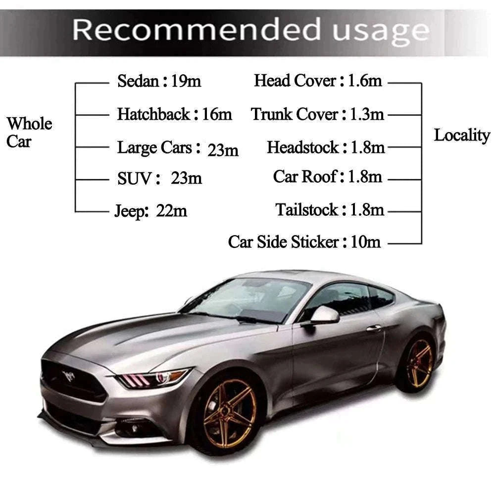 Carbon Fiber Vinyl Wrap Film 1.45m x 2m Glossy Black-2D / 145cmx200cm