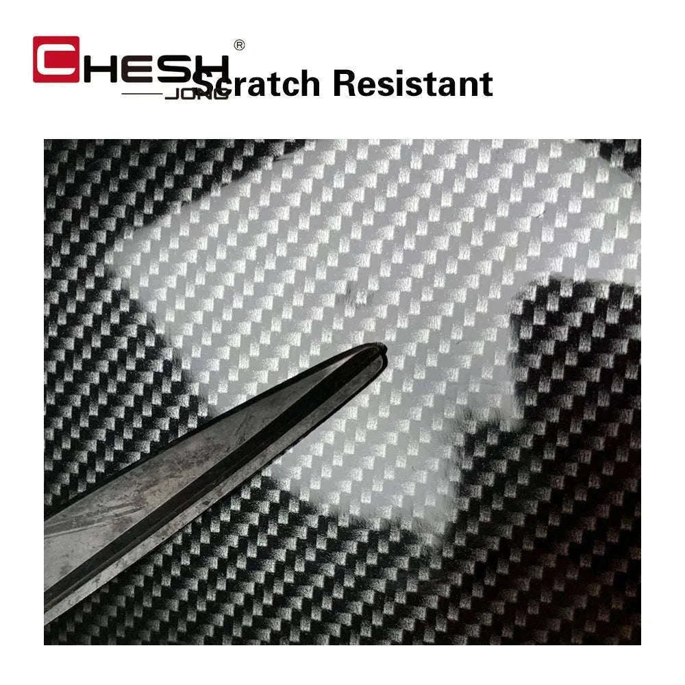 Carbon Fiber Vinyl Wrap Film 1.45m x 2m Glossy Black-2D / 145cmx200cm