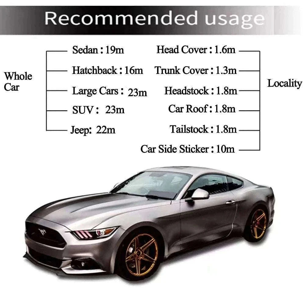 Carbon Fiber Vinyl Wrap Film 1.45m x 2m Glossy Black-2D / 145cmx200cm