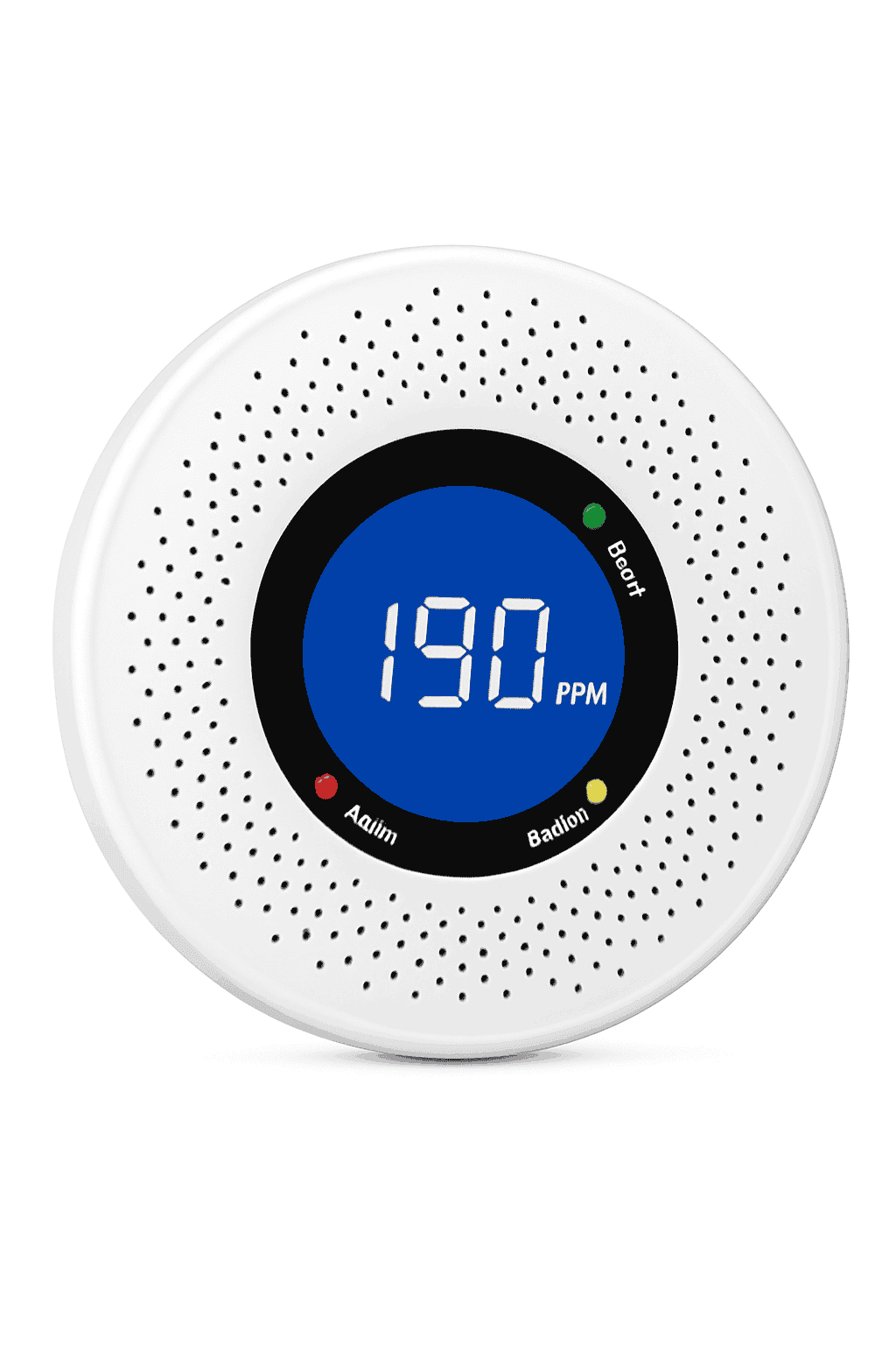 Carbon Monoxide Detector with Digital Display and Battery Power-10-PCS / China Mainland