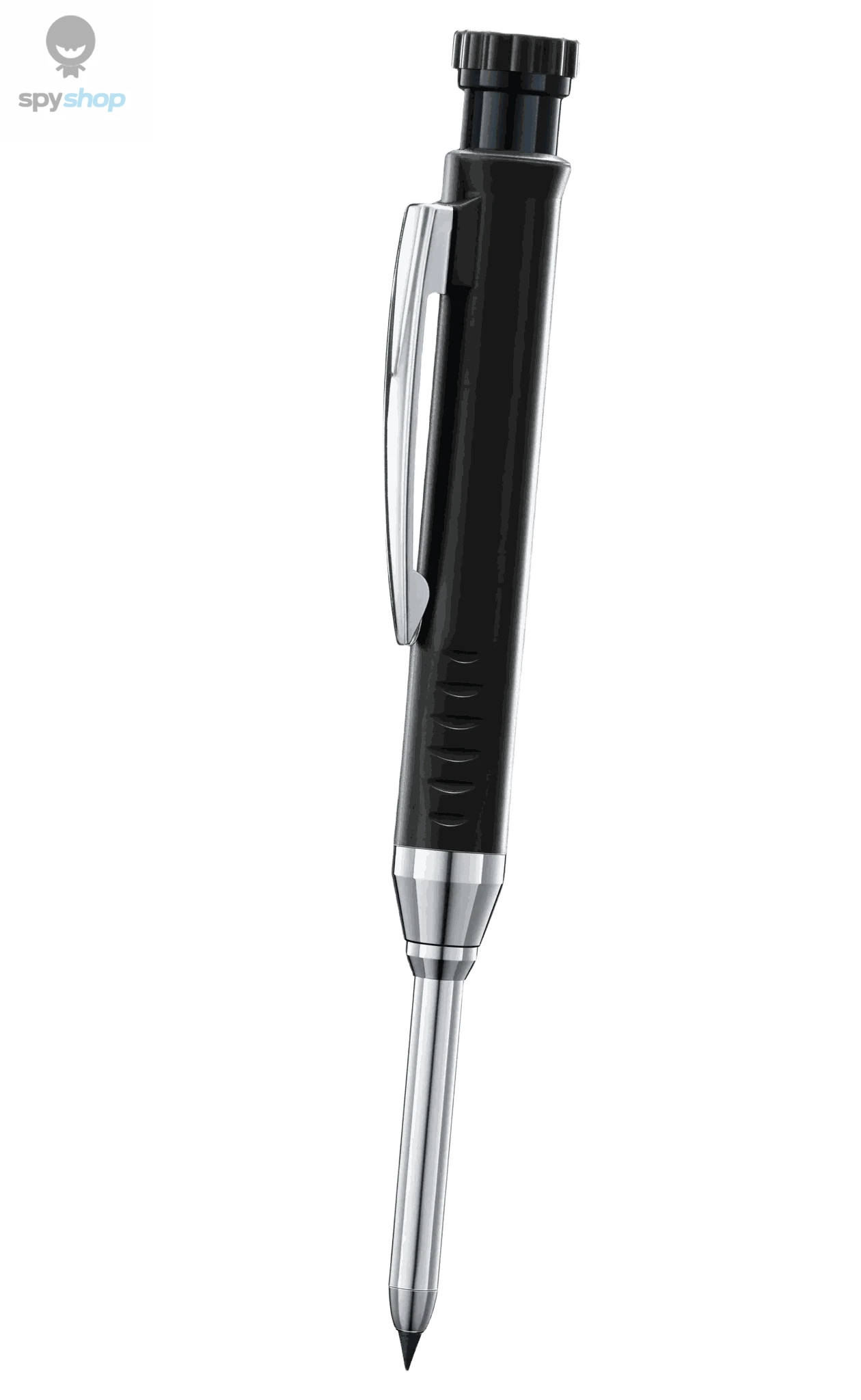 Carpenter Mechanical Pencil – Precision Marking with Built‑In Sharpener and Color Refills-set D-Black 4pcs