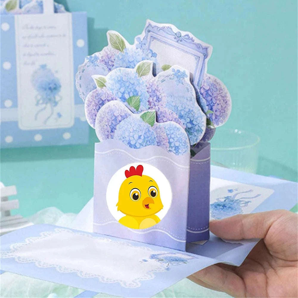 Cartoon Animal Reward Stickers for Kids and Gifts-QY852-500pcs