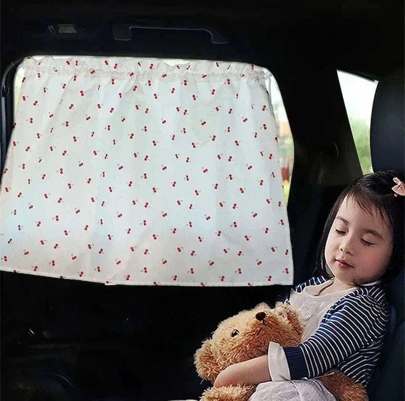 Cartoon Car Window Sunshade Cover for Cooler, Calmer Rides-05