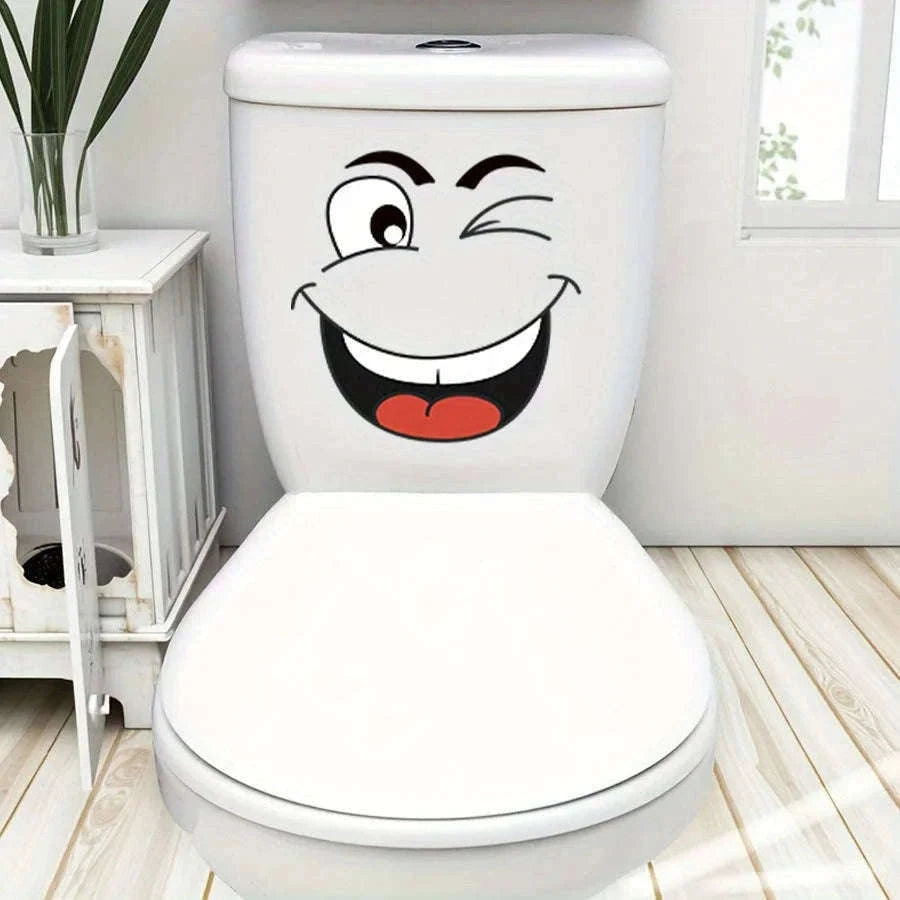 Cartoon Face Stickers – 4 Sheet Decorative Set-1set