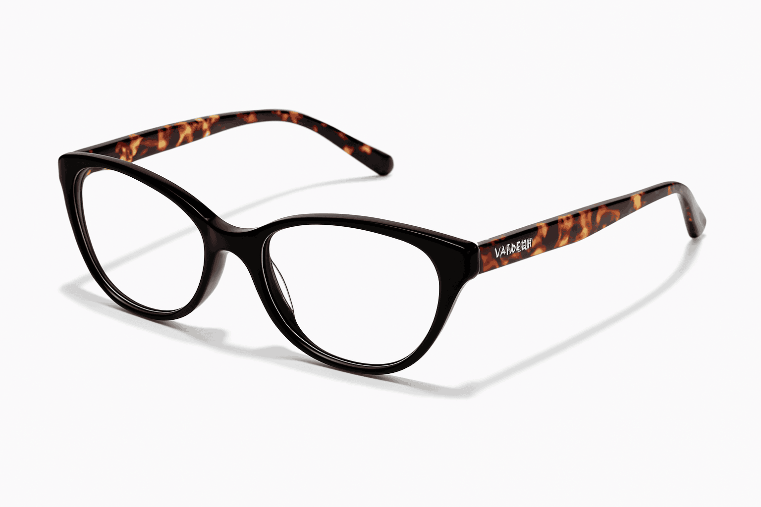 Cat Eye Myopia Glasses with Photochromic and Blue Light Protection-PHOTO Colorful / Myopia-375