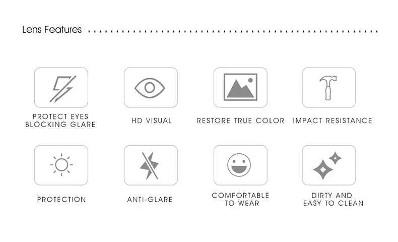 Cat Eye Myopia Glasses with Photochromic & Blue Light Protection-PHOTO Colorful / Myopia-375