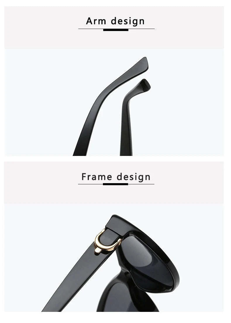 Cat Eye Polarized Sunglasses for Women-Polarized / C2