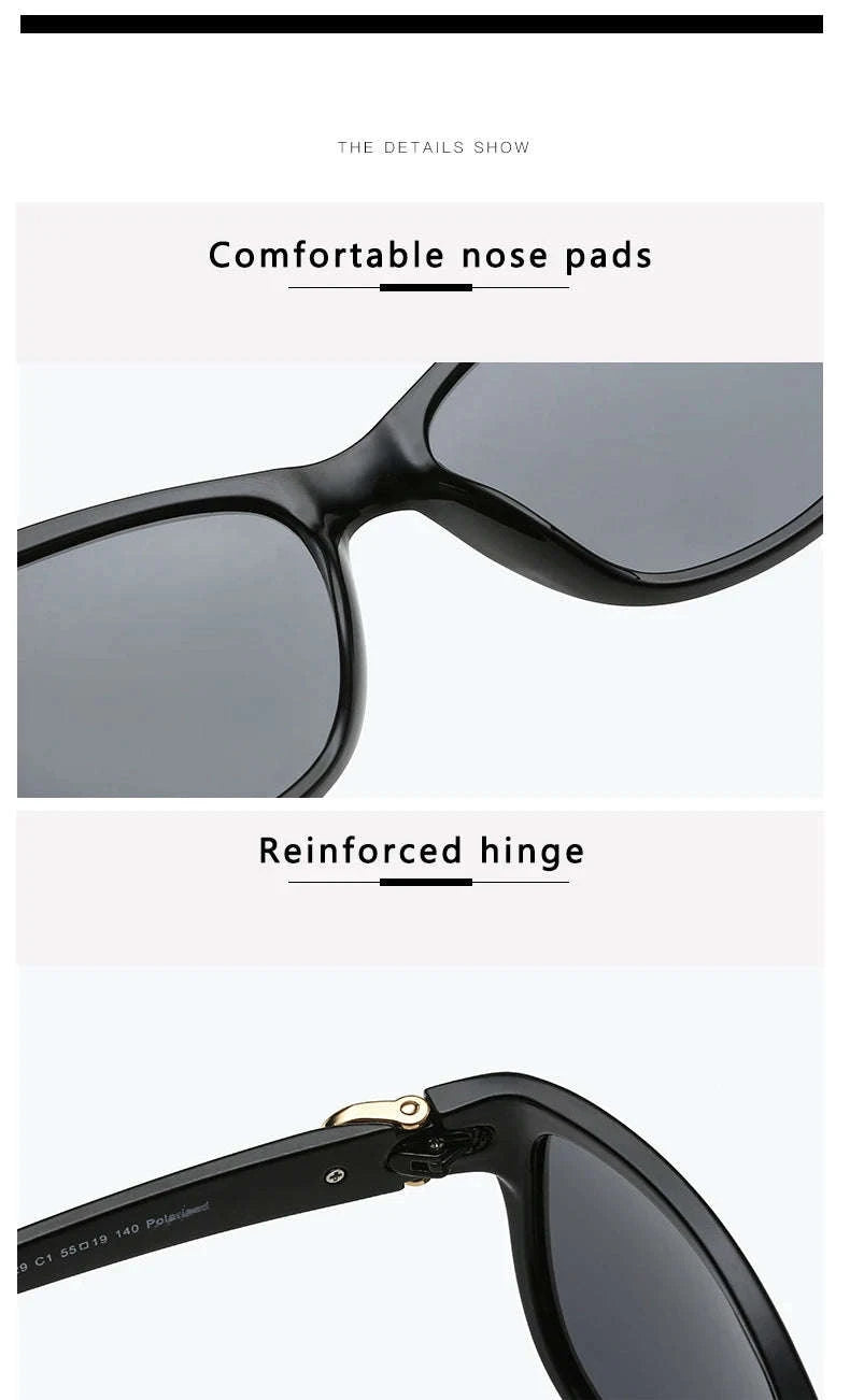 Cat Eye Polarized Sunglasses for Women-Polarized / C2