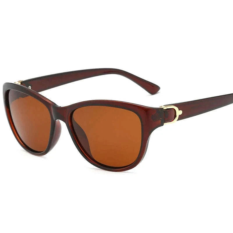 Cat Eye Polarized Sunglasses for Women with UV400 Protection-Polarized / C2