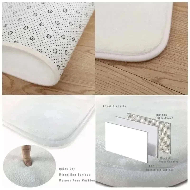 Cave Scenery Pattern Doormat for Home Entrances and Living Spaces-10 / 30X50CM