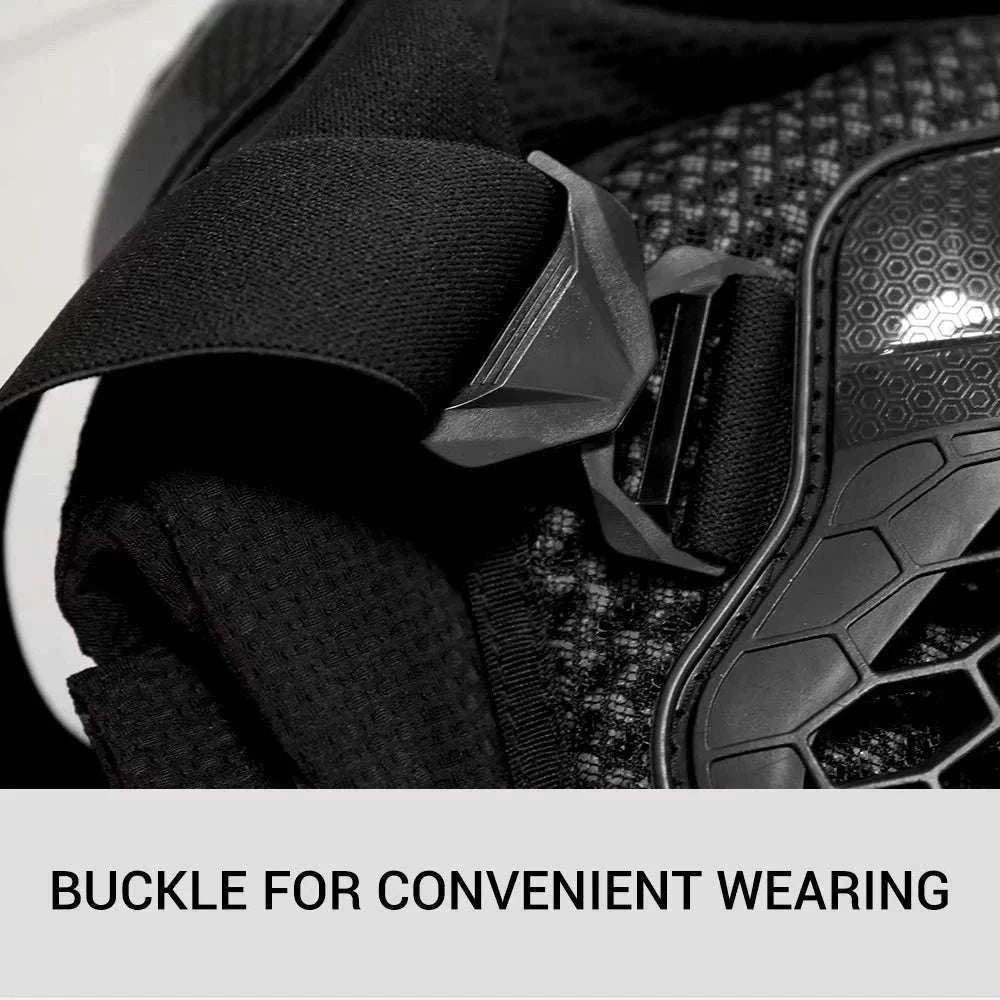 CE Certified Motocross Armor Jacket Set with Chest & Back Protection-MP1009 BK Pants / XL