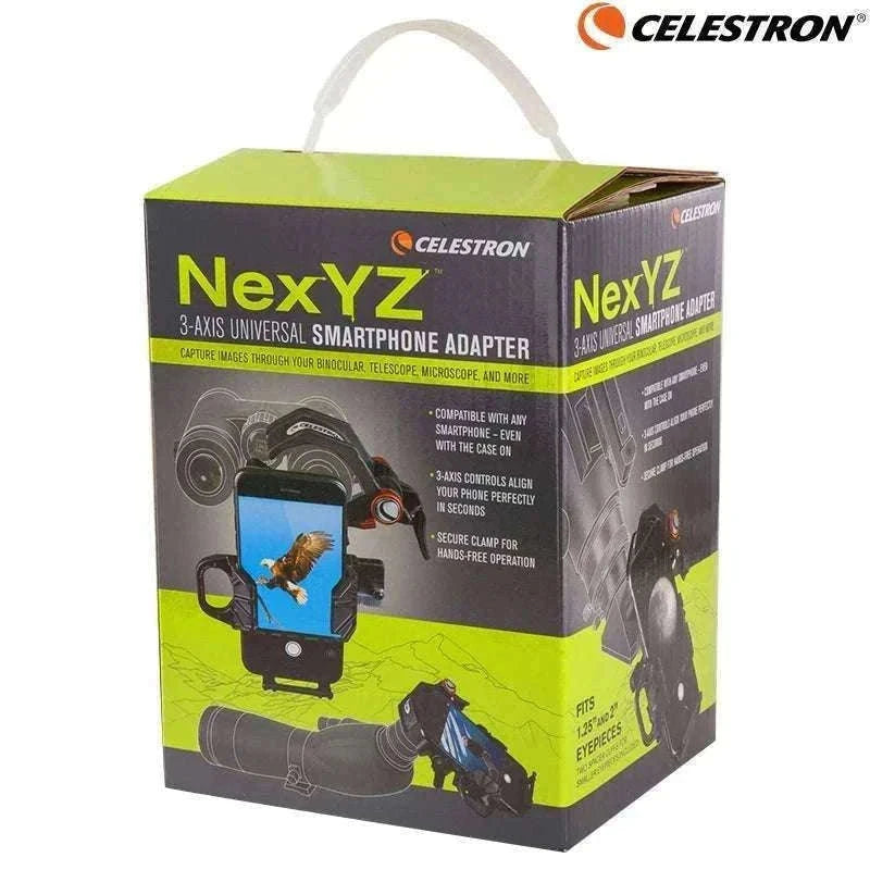 Celestron NexYZ Smartphone Adapter for Telescopes and Optics-NexYZ 3-Axis