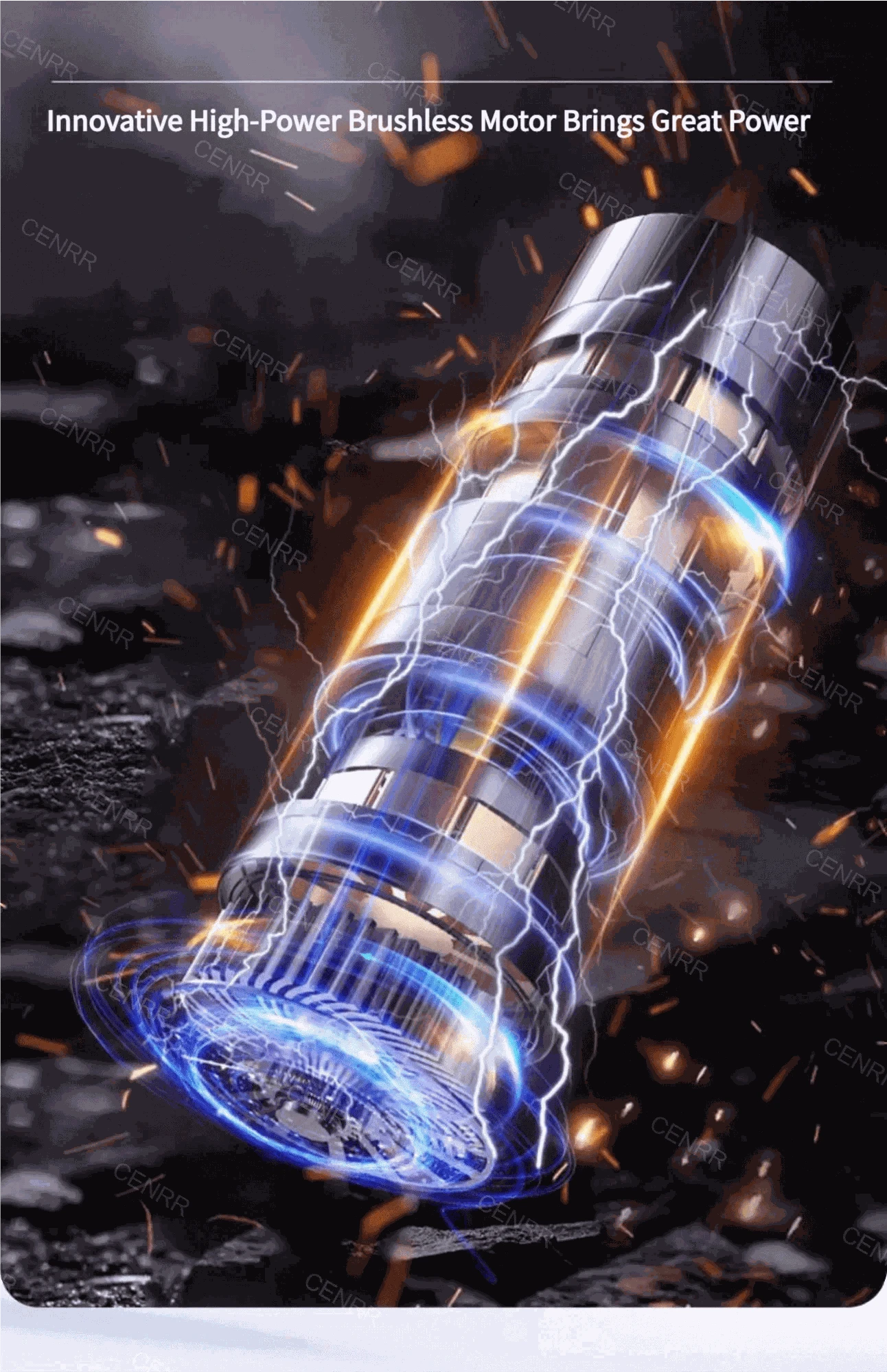 CENRR Wireless Car Vacuum Cleaner-Basic