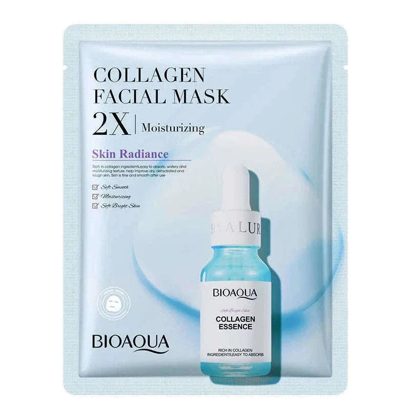 Centella Collagen Face Mask with VC & Hyaluronic Acid-COLLAGEN PROTEIN