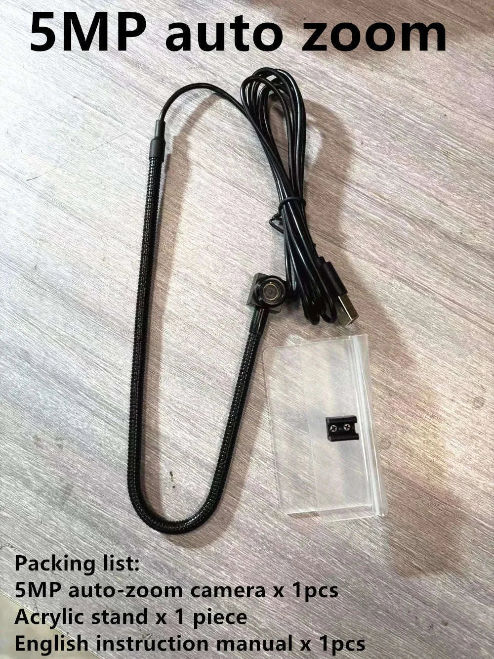 Center Screen USB Webcam with Eye Contact for Better Calls-8MP Fixed focus