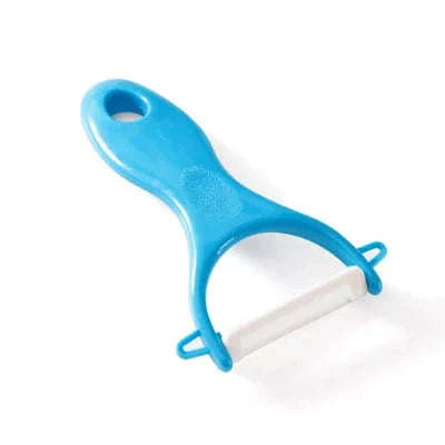 Ceramic Peeler with Precision Ceramic Blade-Blue
