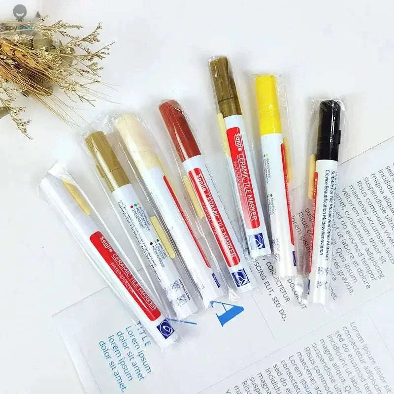 Ceramic Tile Repair Pen for Clean, Fresh Grout-White