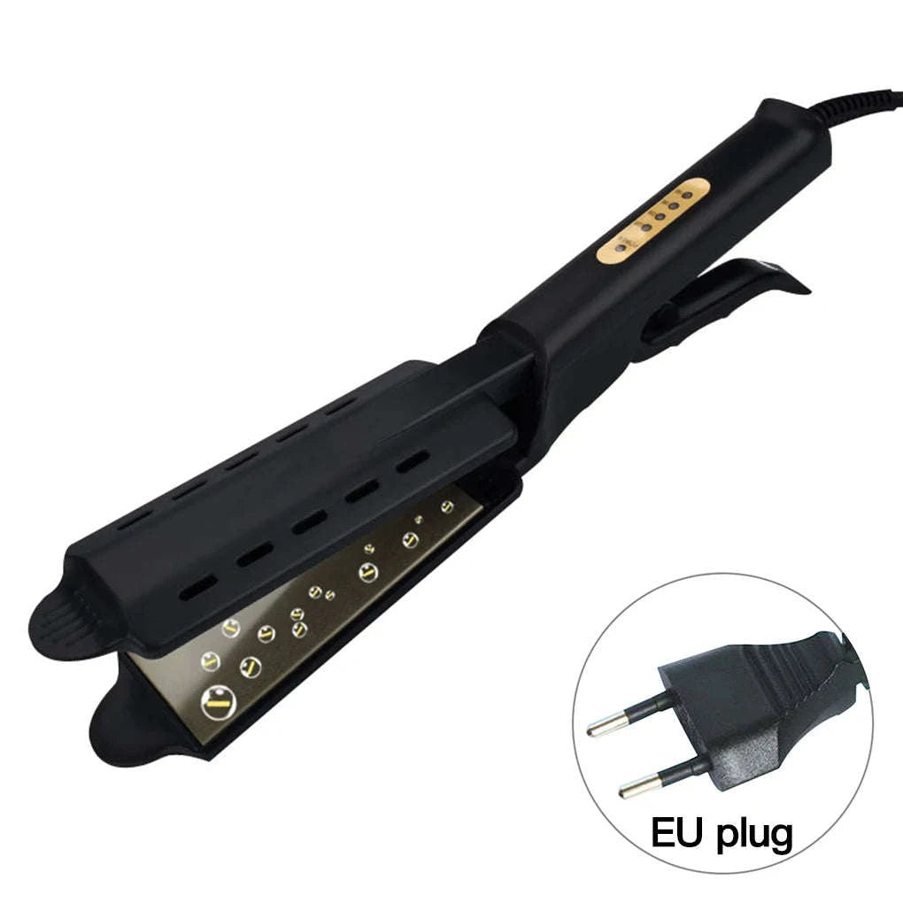 Ceramic Tourmaline Ionic Hair Straightener with Adjustable Heat-NO BOX / AU / China Mainland