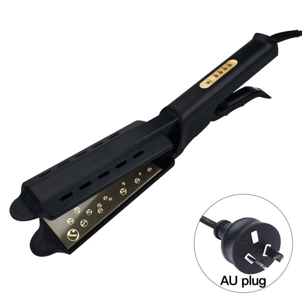Ceramic Tourmaline Ionic Hair Straightener with Adjustable Heat-NO BOX / AU / China Mainland