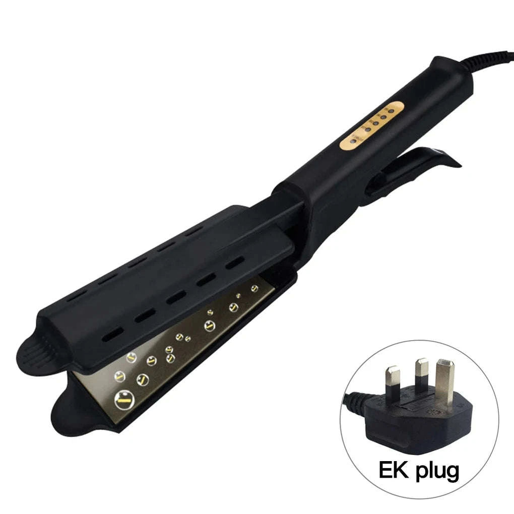 Ceramic Tourmaline Ionic Hair Straightener with Adjustable Heat-NO BOX / AU / China Mainland