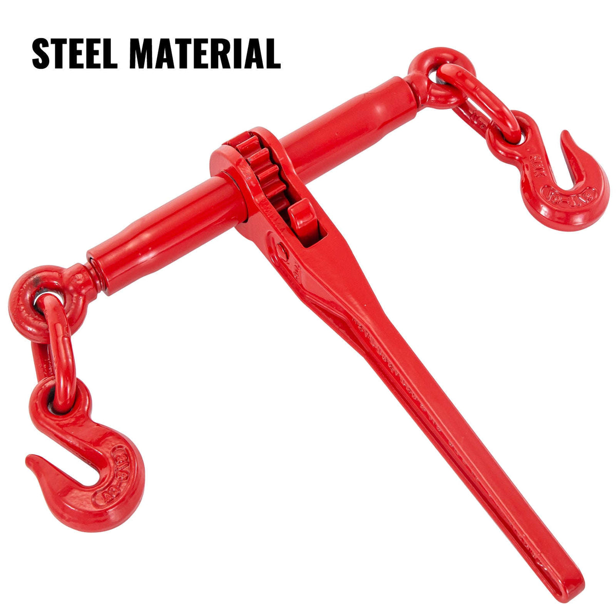 Chain Binder Kit Ratchet Load Binder 5/16-3/8 in 6600 lbs Adjustable Length-france