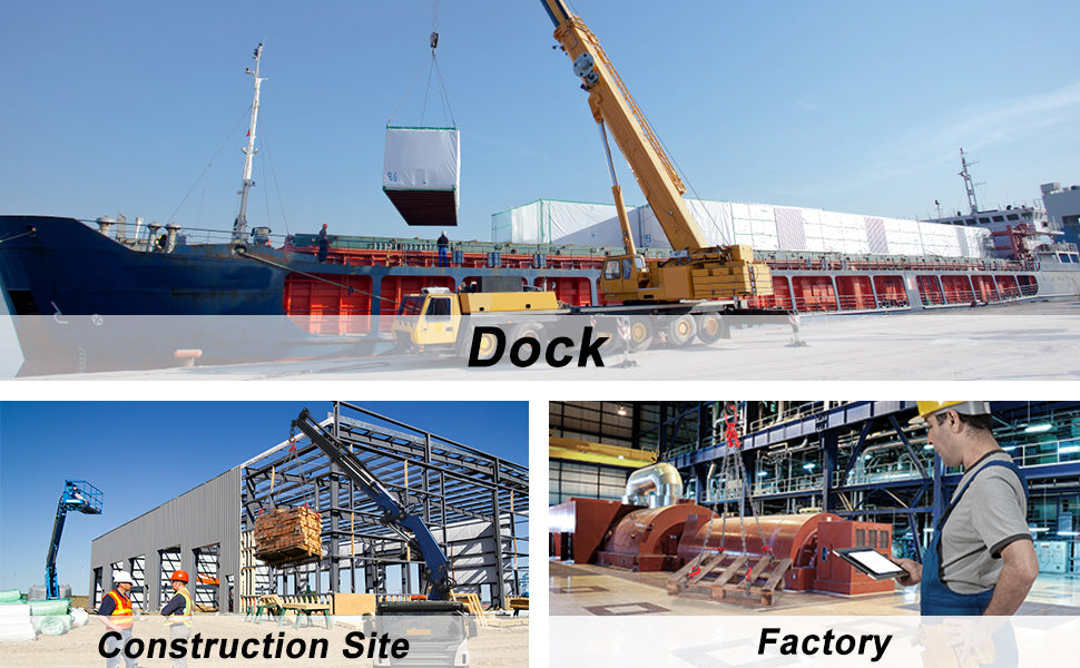 3T G80 Lyftkedjeslinga 5ft med gripkrokar för motorlyftar