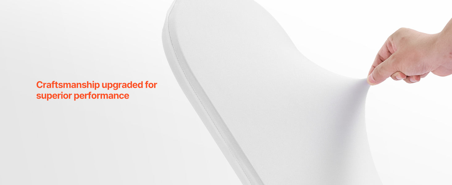 SucceBuy 30 Pcs White Chair Covers Polyester Spandex Chair Cover Stretch Slipcovers Removable Chair Cover for Party, Banquet