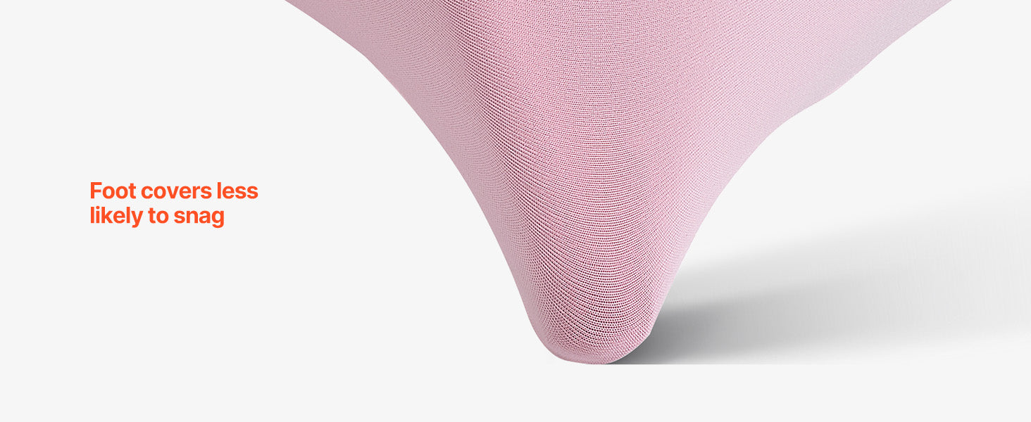 SucceBuy 50 stk. pinke stolebetræk af polyester-spandex, strækbare betræk til stole, flad front, til bryllup og fest