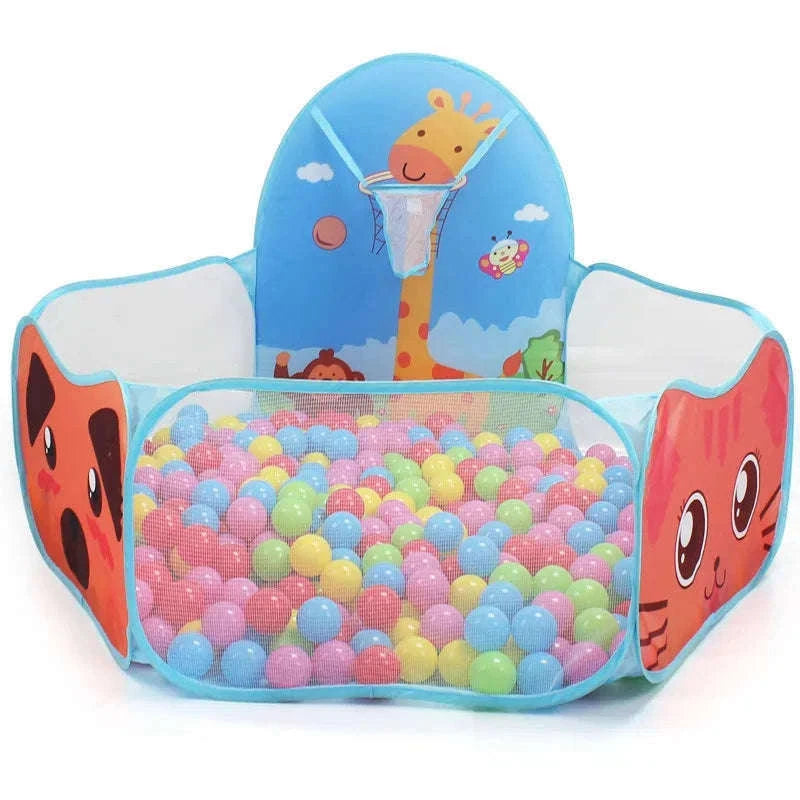 Children Portable Foldable Ball Pit Play Tent-Default Title