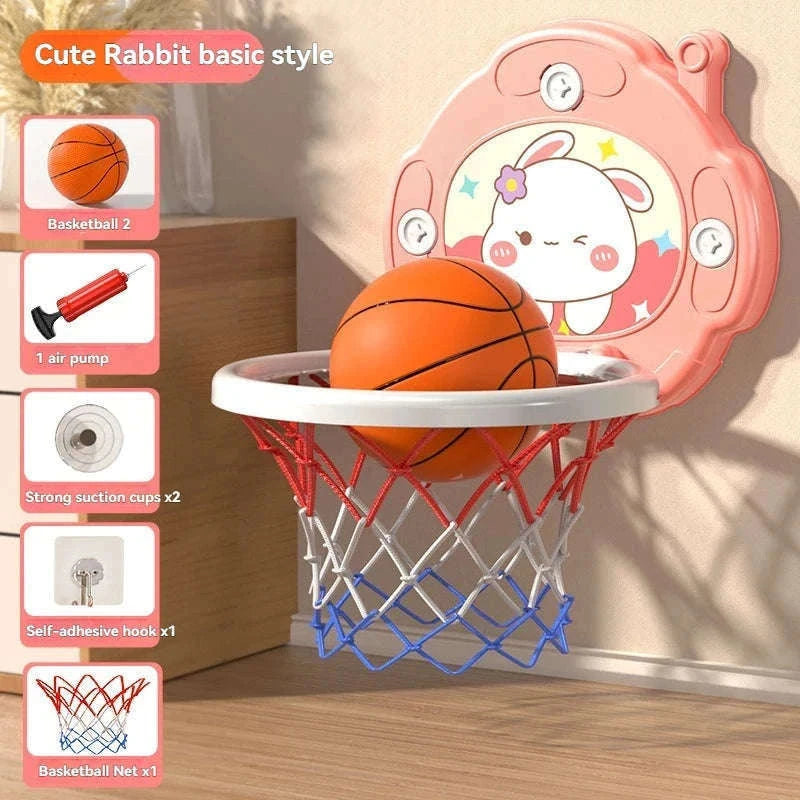 Children’s Indoor Basketball Hoop for Active Indoor Play-scoreboard