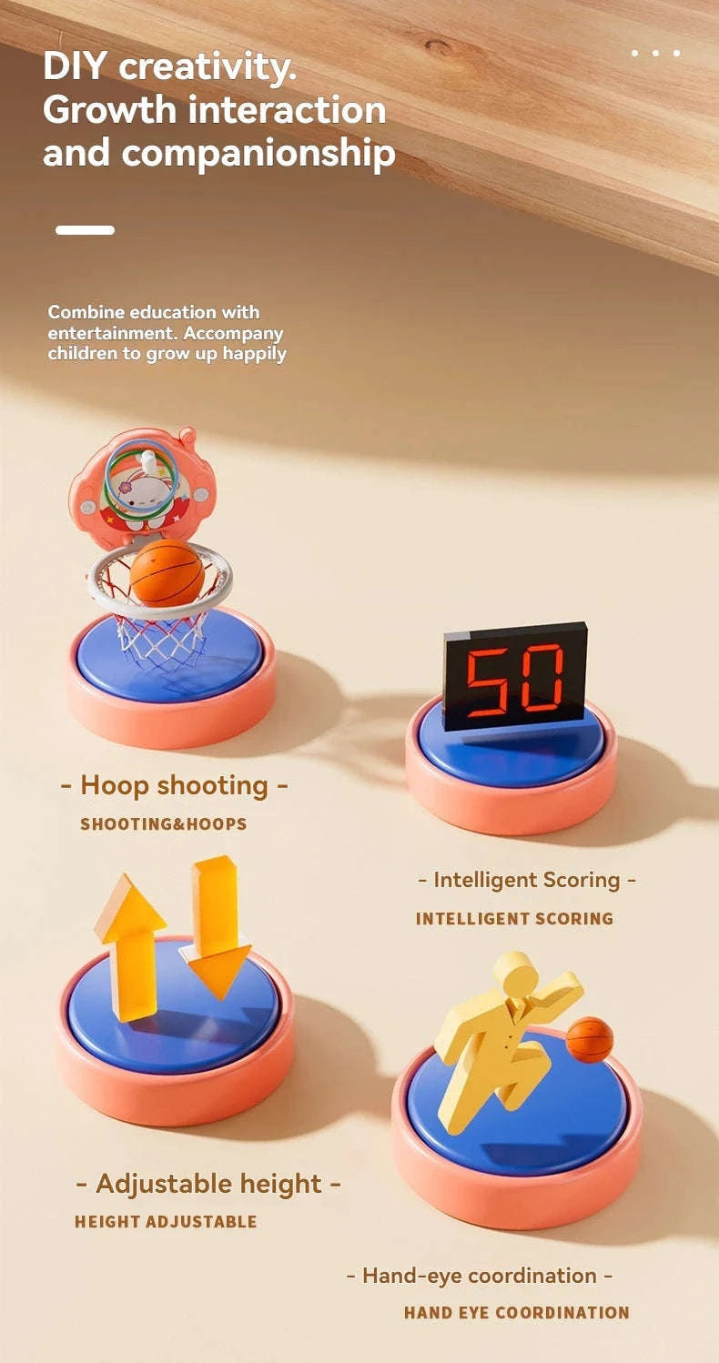 Children’s Indoor Basketball Hoop-scoreboard
