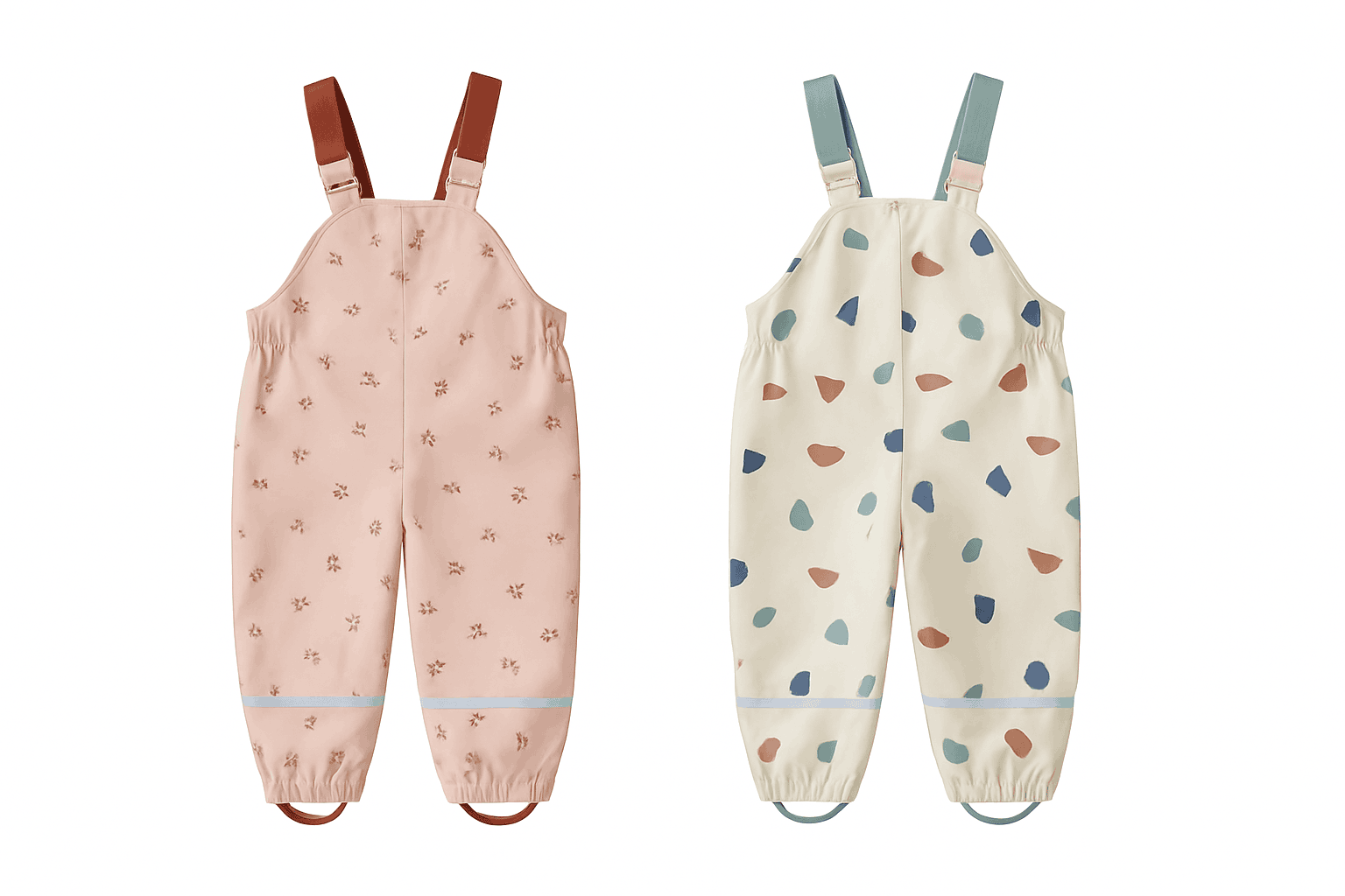 Children's Waterproof Rain Pants Overalls for Wet-Weather Play-24HKYK212 / 122