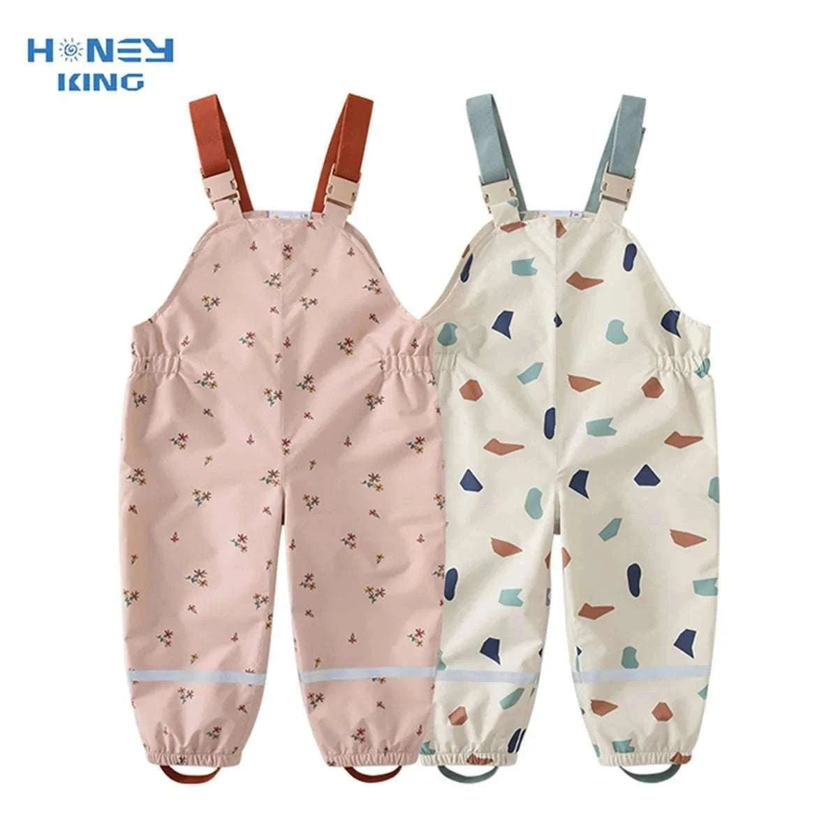 Children's Waterproof Rain Pants Overalls for Wet-Weather Play-24HKYK212 / 122