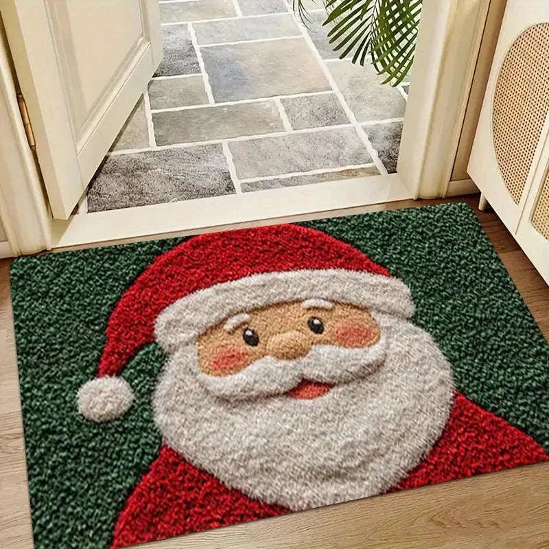 Christmas Door Mat for Festive Home Decor-Christmas carpet 1 / 40X60 CM