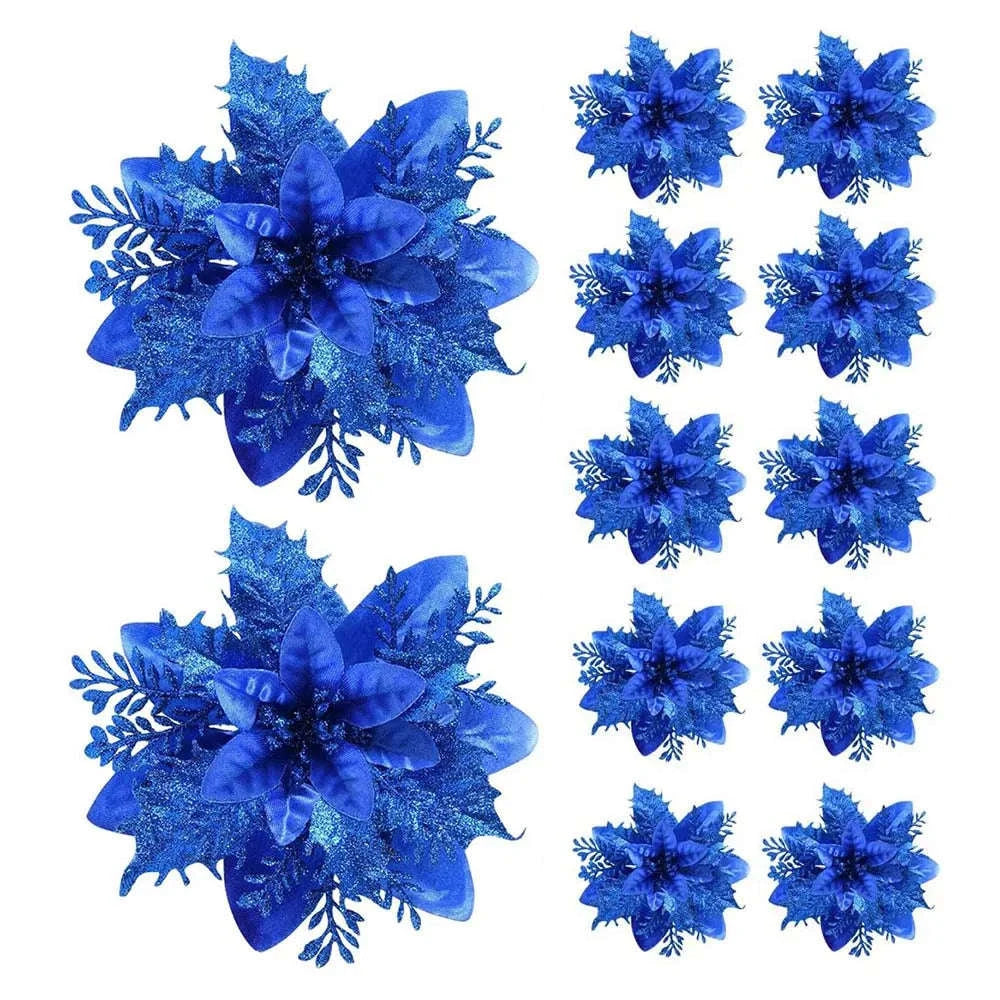 Christmas Flower Ornaments-Pink / 20Pcs